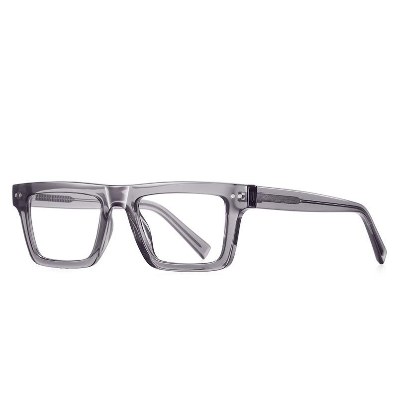 TR90 Quadratisches Brillen Gestell Anti Blaulicht Lesebrille Altersweitsicht Brille Optische Brillen für Mann