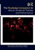 The The Routledge Companion To African American Theatre and Performance Book