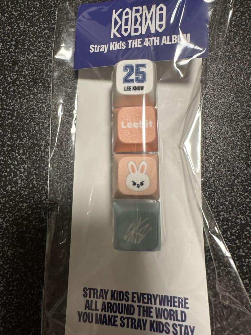 

[USED] KARMA POPUP SKZOO KEYCAP KEYRING Leebit