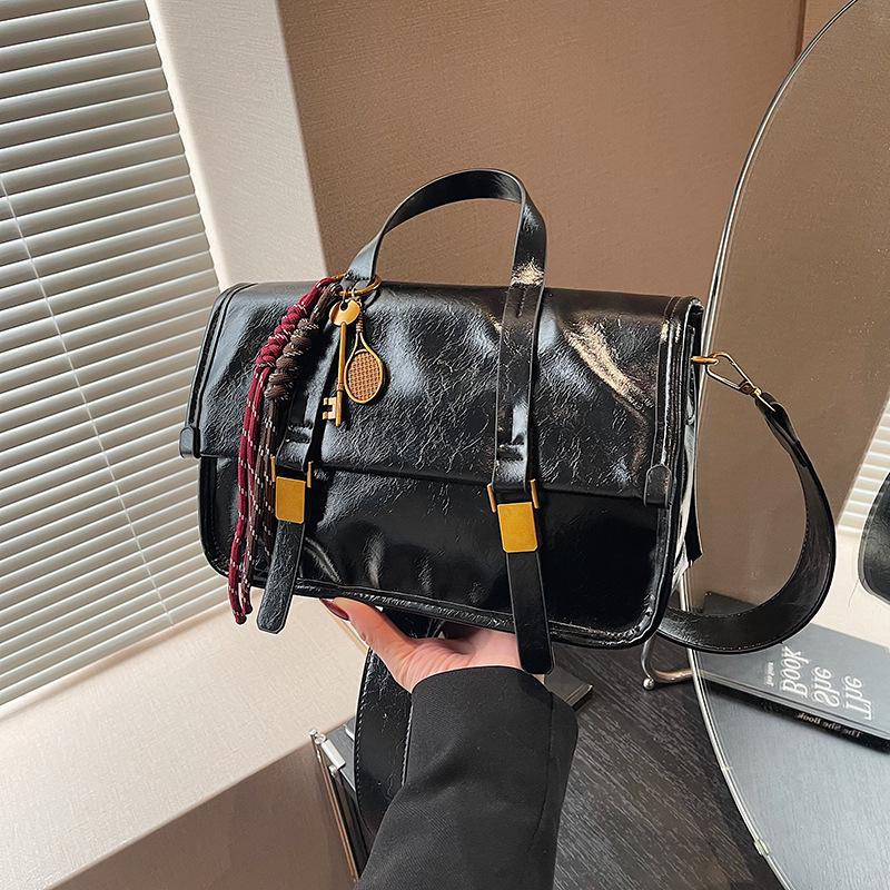 

Женский ретро-рюкзак и сумка через плечо 2024 года null чёрный