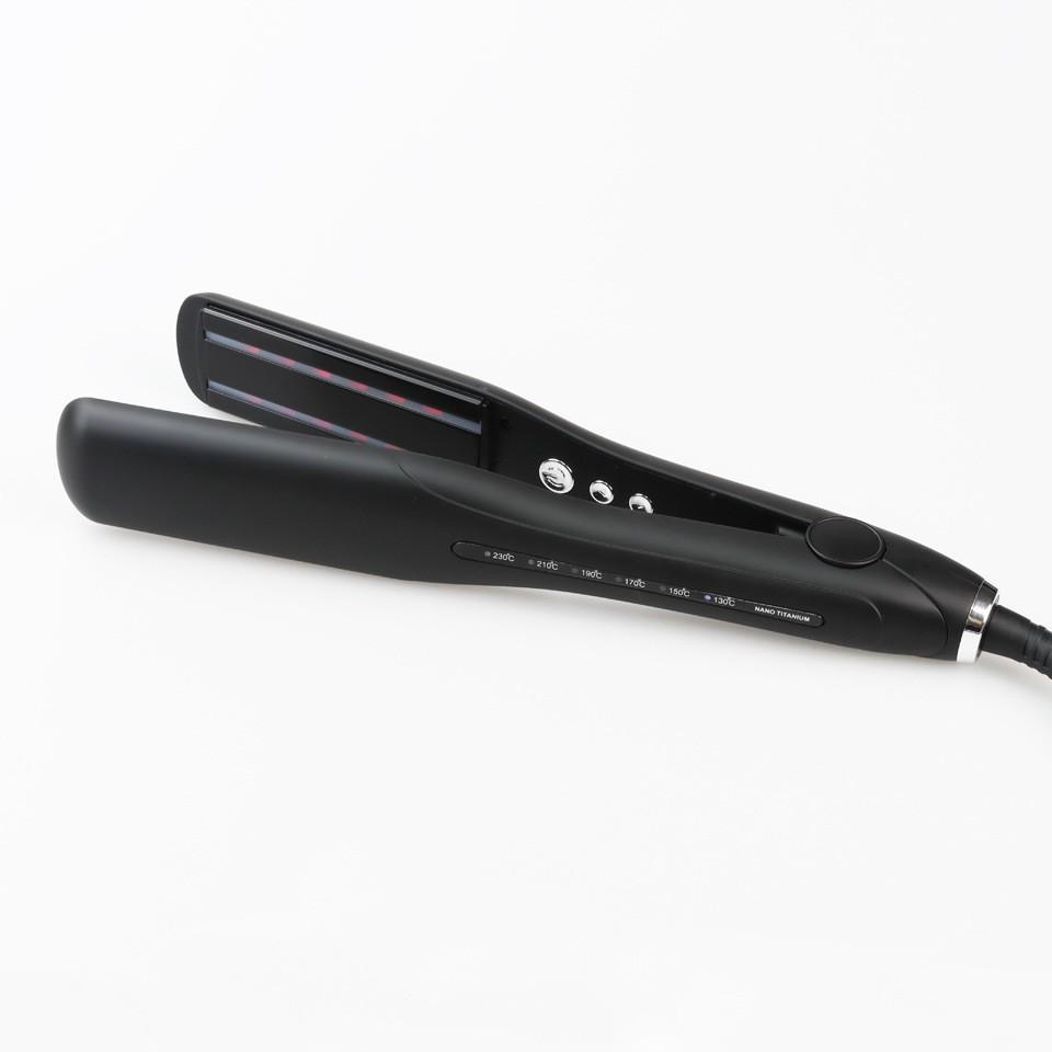High Quality Infrared Hair Care Splint Massage Does Not Hurt Hair Straightener Barbershop Special Straight Curl Dual-use