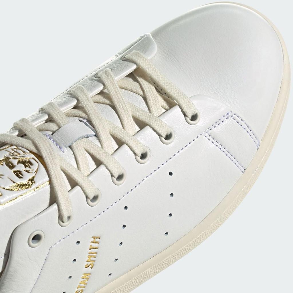 Adidas Stan Smith LUX Cloud Size Japan IF8844, White/Cream White/Green, 24.0cm,
