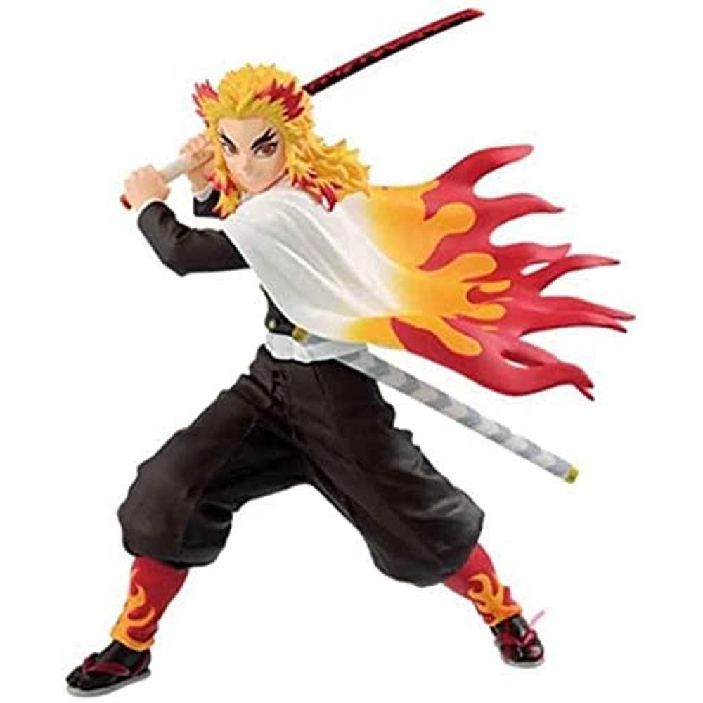 BANPRESTO Demon Slayer Kimetsu No Yaiba Vibration Stars Rengoku Kyojuro Figure
