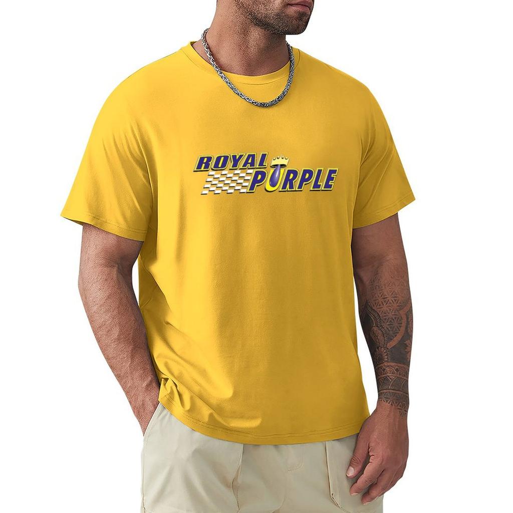 Royal Purple Oil T-Shirt Basketball Graphic Tees Cheap Stuff Men Workout Shirt