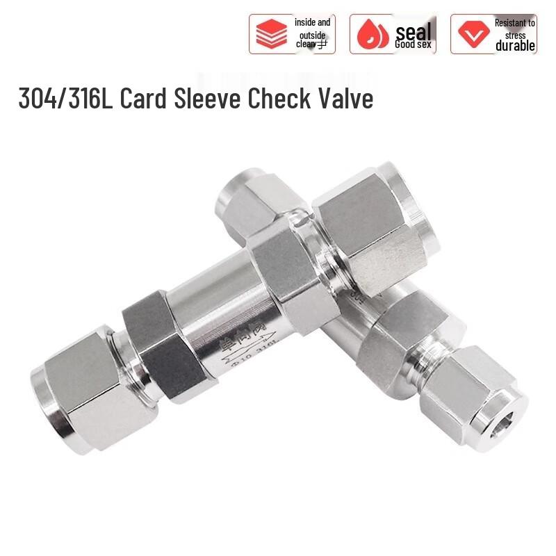 316L Stainless Steel High-Pressure Gas Check Valve