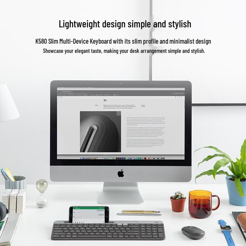 Logitech K580 Wireless Bluetooth Keyboard