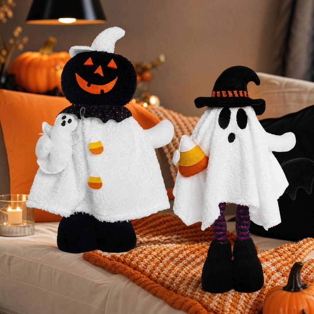 Halloween Party Decorations Cute Stretch Toy for and Tabletop Display