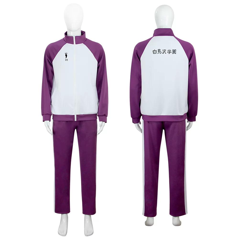 Cos Gift Haikyu Costume Anime Karasuno High School Volleyball Club Hinata Shyouyou Sportswear Jerseys Thin Uniform Suit