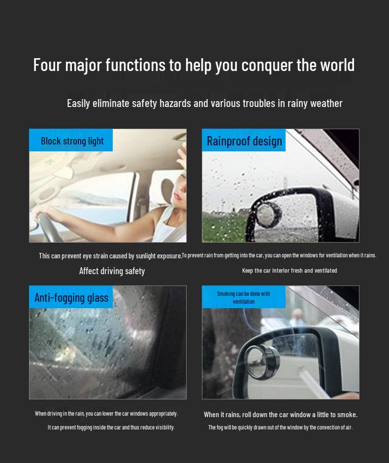 BYD D1 Rain Guards & Visors: Rainproof Strips & Modified Car Accessories
