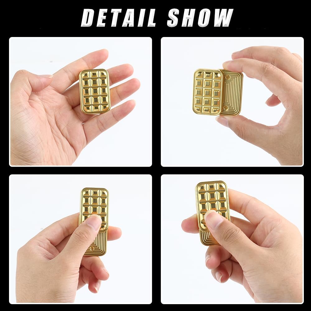 Jouet magnétique anti-stress en métal, anti-anxiété et anti-TDAH, idéal comme cadeau.