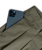 MUDSALT Double-Tuck Wide Bermuda Pants Olive