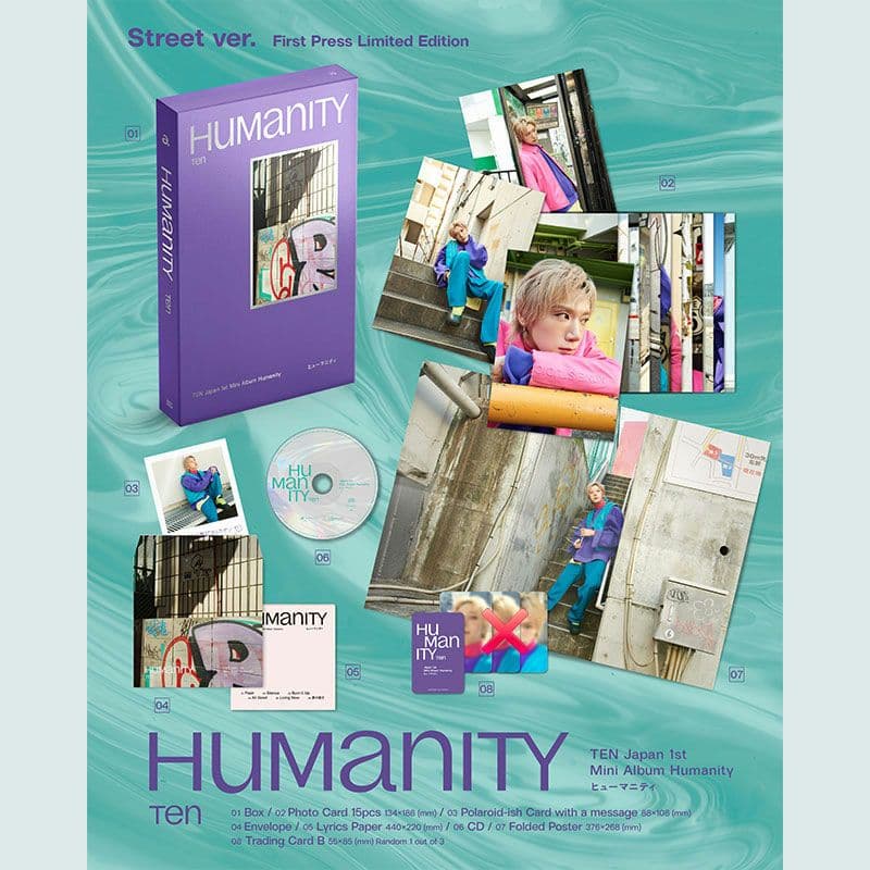 [USED] WayV Ten Humanity Street CD