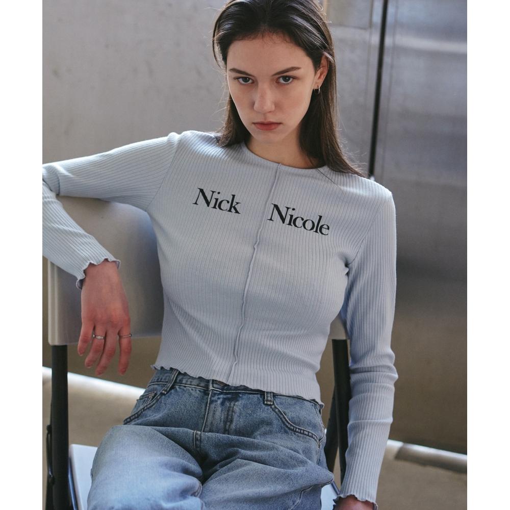 

NICKNICOLE NICOLE SIGNATURE SLIM KNITSKY BLUE