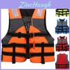 Lightweight And Adjustable Adult Life Jacket Vest With Emergency Whistle