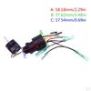 Boat Ignition Switch with two keys for Mariner 3 Position 87-17009A5 .