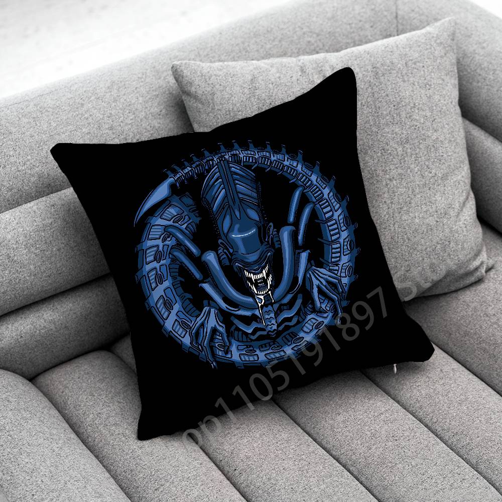 X-Xenomorph Alien P-Predator Throw Pillow Case For 30x30cm 40x40cm 45x45cm 50x50cm 55x55cm Square Sofa Pillowcase Shell