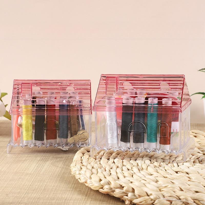 Sewing Box Sewing Bag Set Household Mending Kit Storage Case Hand Sewing Needle Clothes Repair Storage Organizer