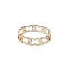 Metal Rings Women's Gold AB6413-B06029-NC852