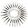 10Pcs Two Head Eye Shadow Lip Brush Two In One, Portable Sponge Eye Shadow Stick, Novice Makeup Brush Beauty Tools
