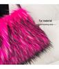 Chic Furry Crossbody Bag: Plush Autumn/Winter Handbag