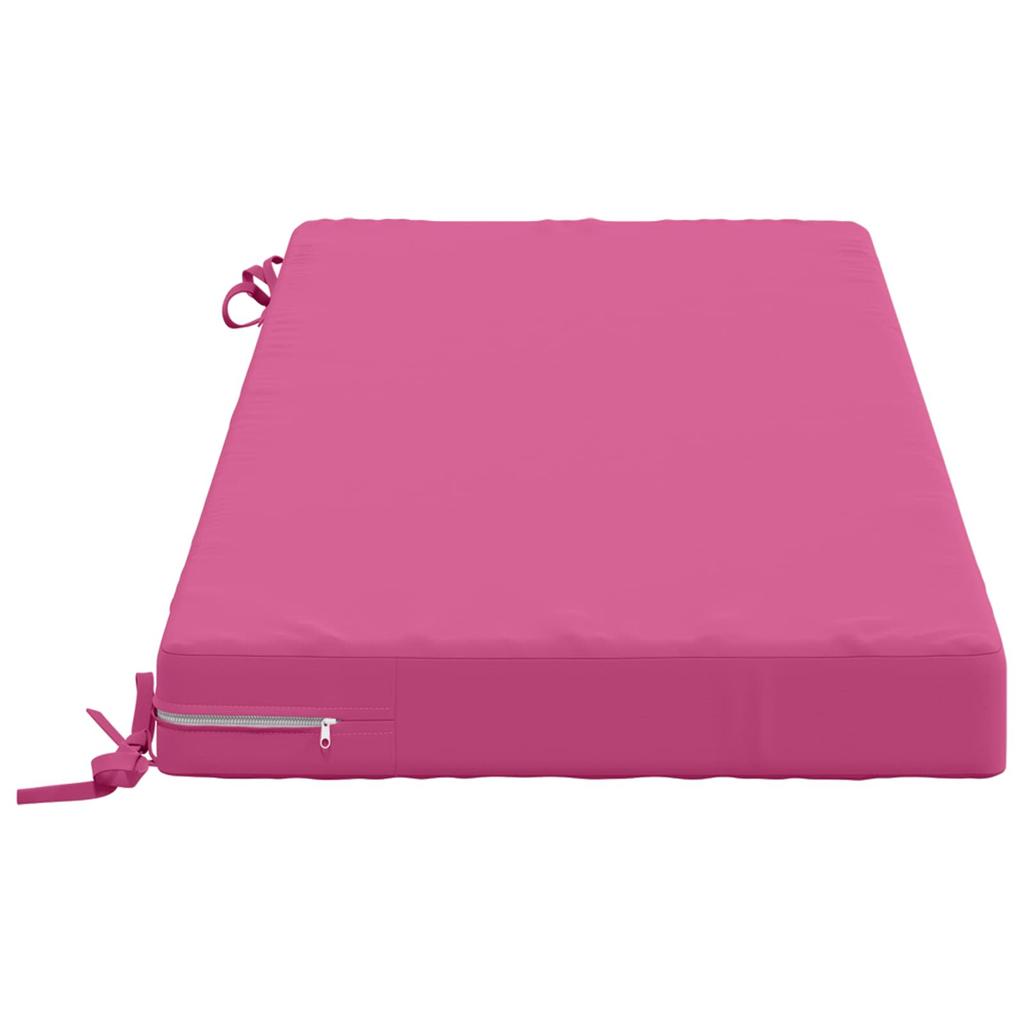 2 piece Bench Cushions SOEST 2 pcs. 100percent Polyester Pink