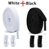 1Pair/2Pair Elastic Laces Sneakers Tennis No Tie Shoe Laces Lock Shoelaces Without Ties Kids Adult Shoelace Shoes Accessories