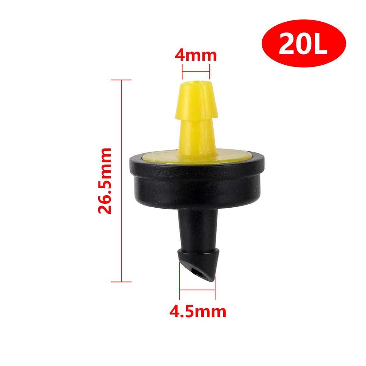 

10L 20L 30L On-line Dripper Drip Emitter Agriculture Garden Drip Irrigation Pressure Compensation Dripper 30 Pcs