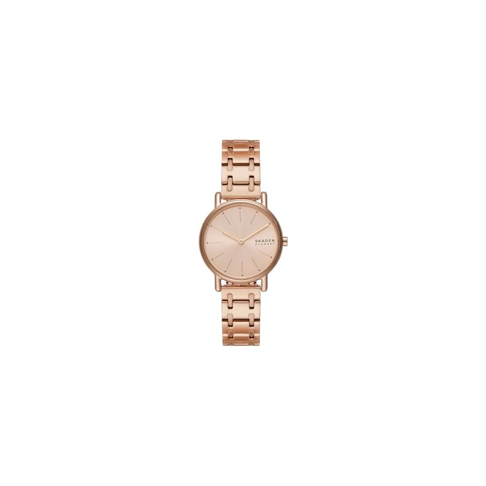 Skagen Signatur Lille SKW3125 Women s Watch Pink Gold Stainless Steel Quartz