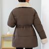 Fashion Winter Coat Female Warm Parkas Faux Fur Collar Casual Thick Women Jackets