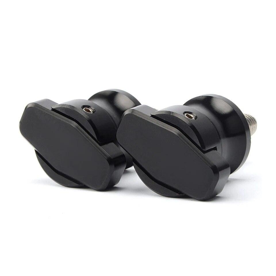 Motorcycle Sliders Spools CNC Swing Arm Stand Screw For BMW S1000R S1000RR HP4 2014 2015 2016 2017 2018   8MM
