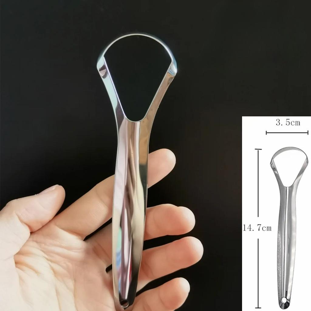 Silikon Zungenreiniger Bürste Tragbarer Zungenreiniger Für Frischen Atem Mundpflege Werkzeug Zufällig