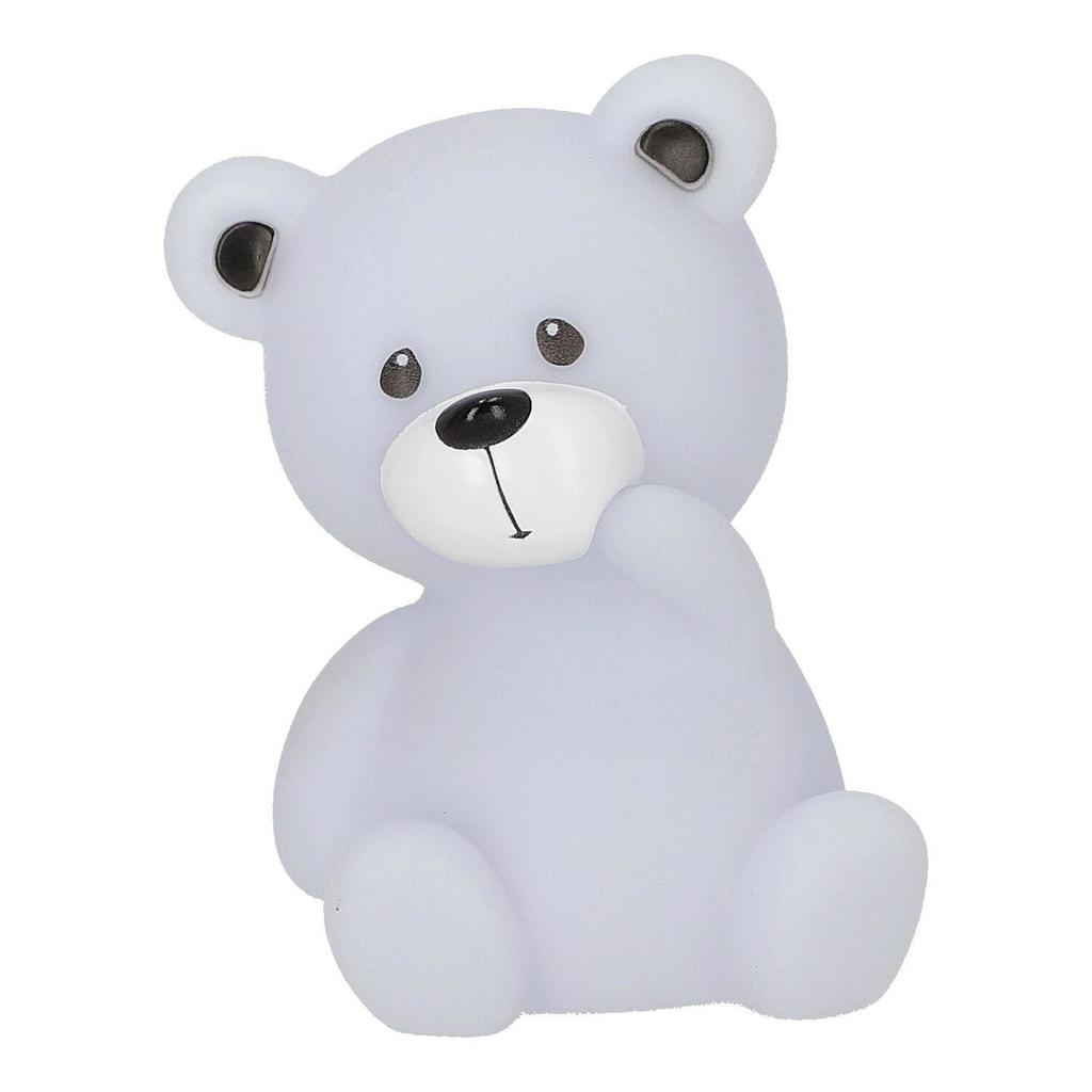 Teddy Bear Night Lamp, Gray