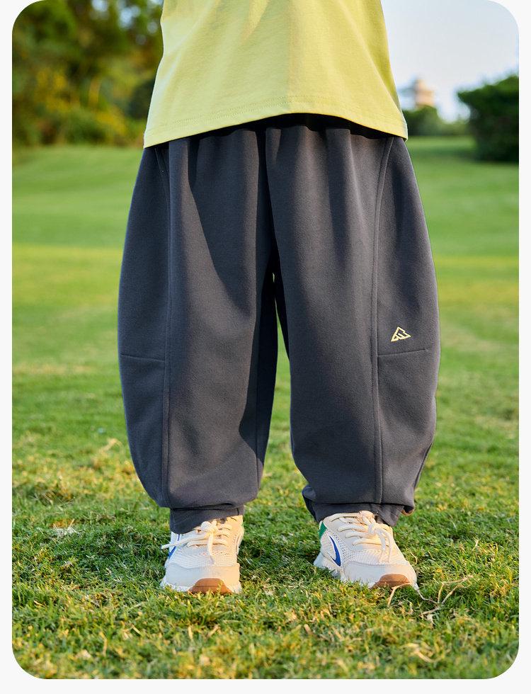 Dudu Home Kids' Cropped Spring Pants: Trendy, Versatile Children's Sportswear