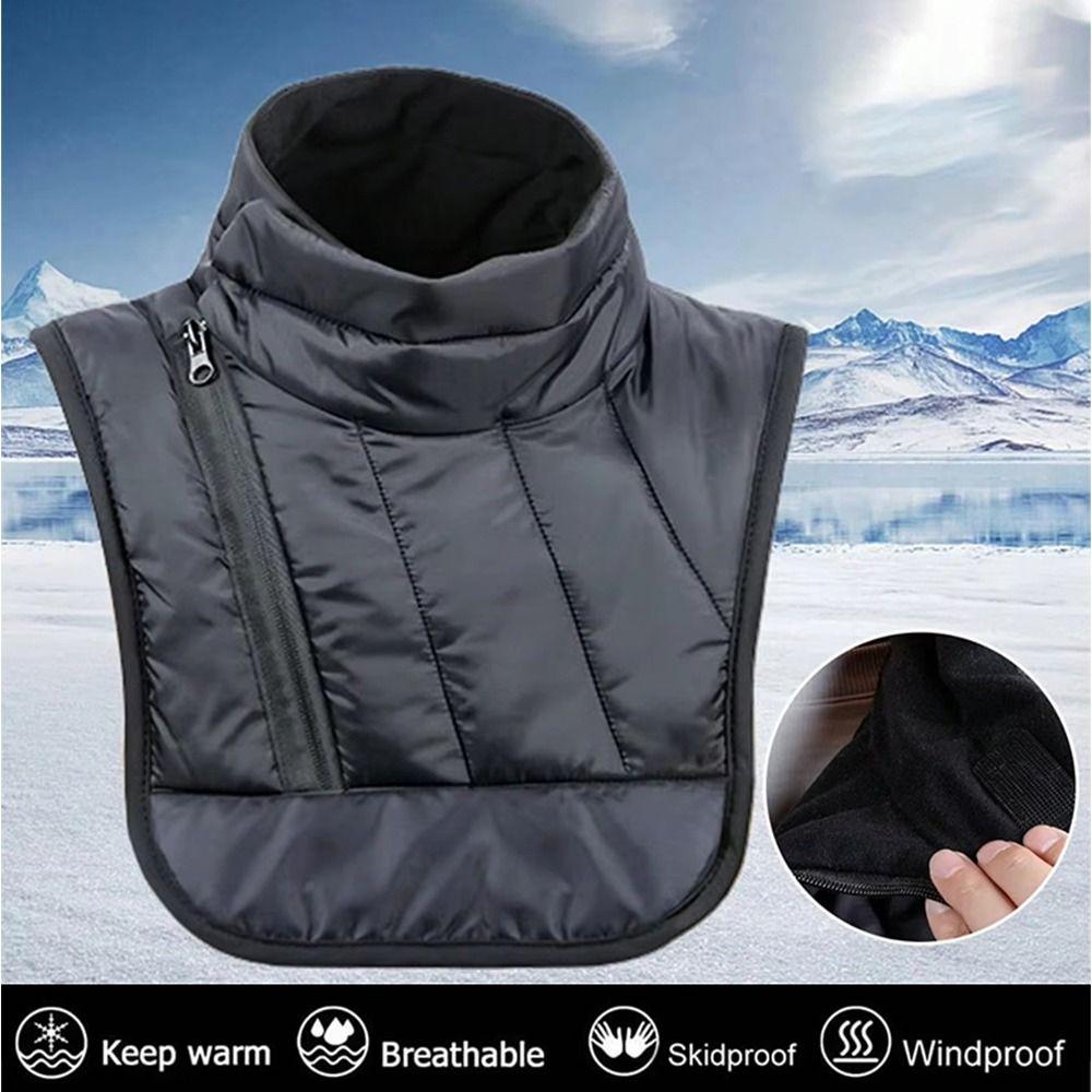 Adjustable Winter Motorcycle Neck Warmer Short/Long Chest Protector Cold Weather