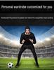 Thick Long Sleeve Goalkeeper Jersey Set with Knee Pads, Elbow Pads, and Helmet Armor
