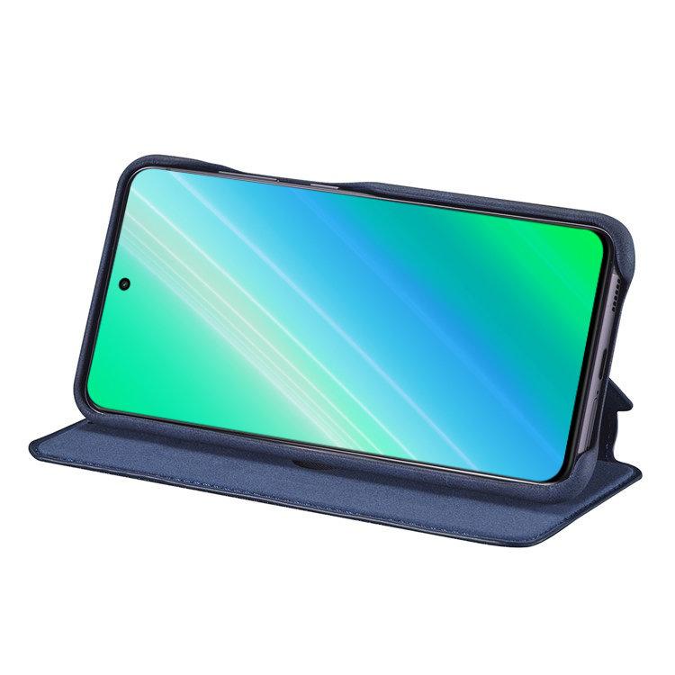Flip Case for Samsung Galaxy A54, ERBORD Retro, Blue