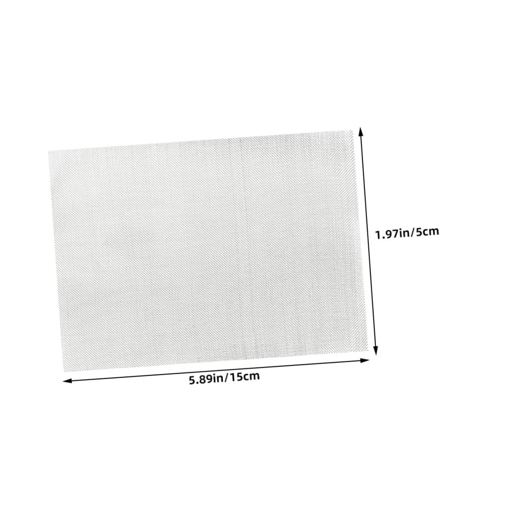 DONFAMDS 6pcs Car Bumper Repair Welding Grid Welding Mesh Fabric Car Accessories Auto Bumper