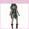 Halloween Parade Clown Costume With Polyester Fabric For Cosplay And Themed Parties