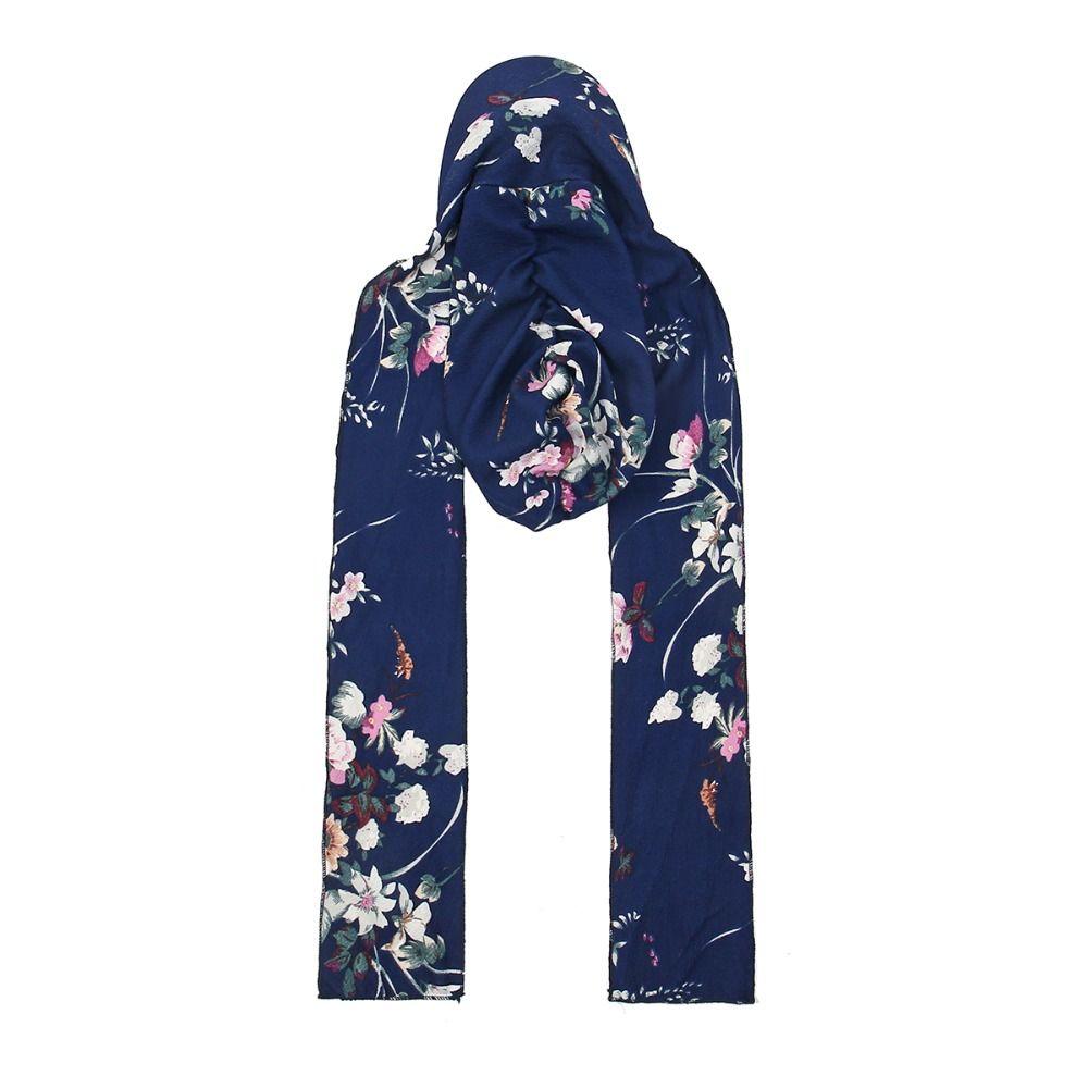 Print Women Hijab Caps Wrap Hair Ladies Headscarf Hat Fashion Turban Bonnet  Hide Hair