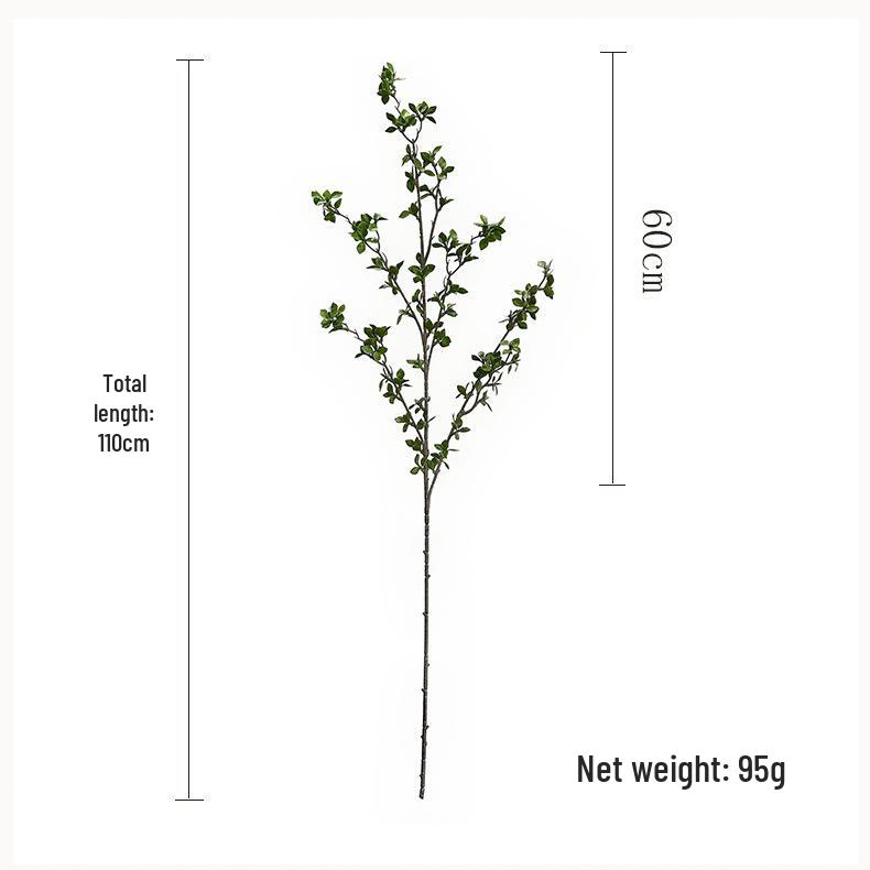 Spring Buds & Green Leaves Artificial Plant for Vase Decoration and Wedding Decor