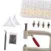 Hand Press Pearl Setter Tool Beads Punching Machine Handmade Setting