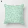 Housse De Coussin Géométrique, Décoration De Lit Moderne, Vert Menthe, Bleu, Pour Canapé Élégant