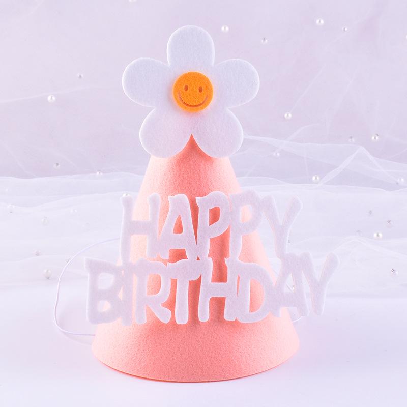 First Birthday Baby Party Hats & Glasses Set - Festive Cake Decoration & Theme Props