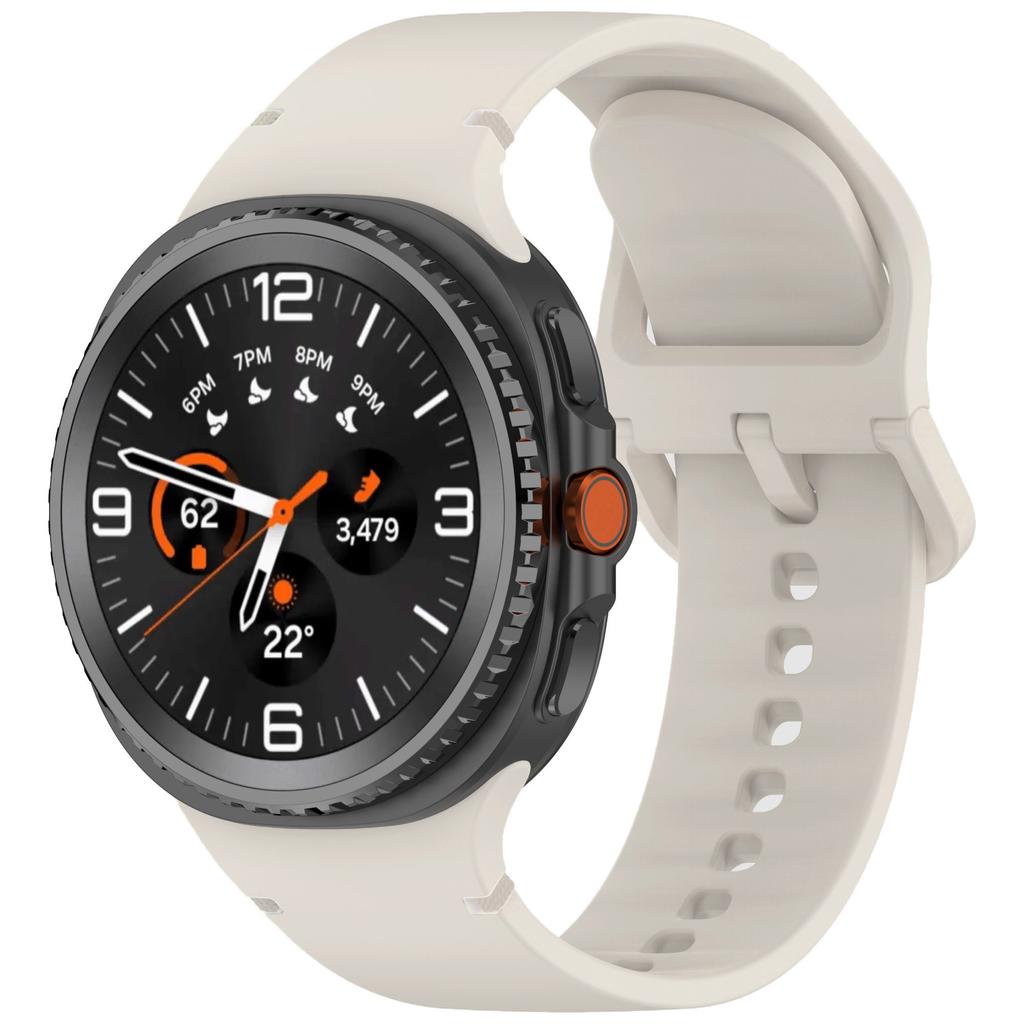 Sports Silicone Strap For Samsung Galaxy Watch 8 40mm 44mm Official Stitch Bracelet Wristband Galaxy Watch 8 Classic 46mm Correa