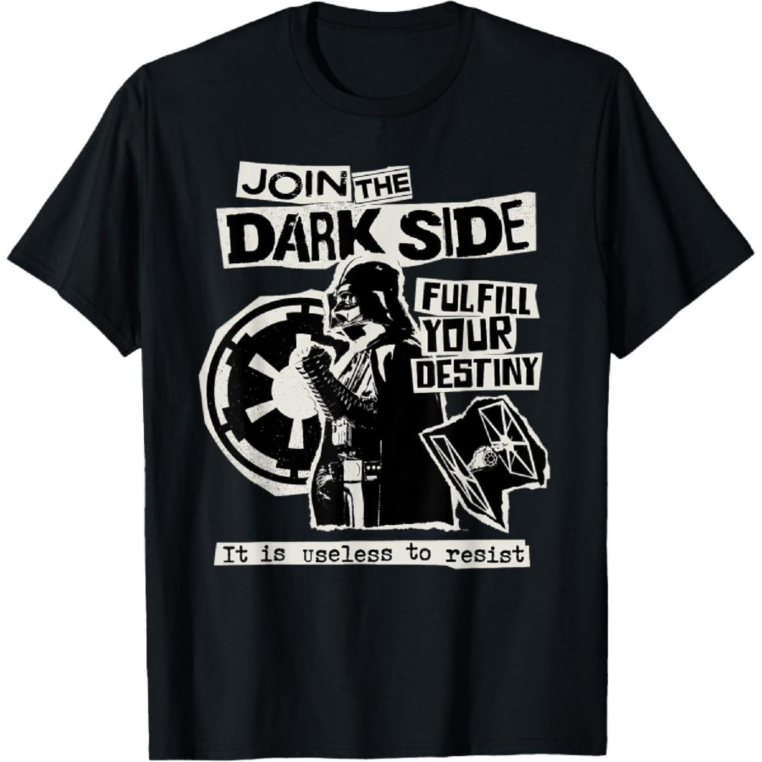 Звездные Войны Дарт Вейдер Присоединяйся к Темной Стороне Панк-Рок Судьба Футболка XXXXXL разноцветный