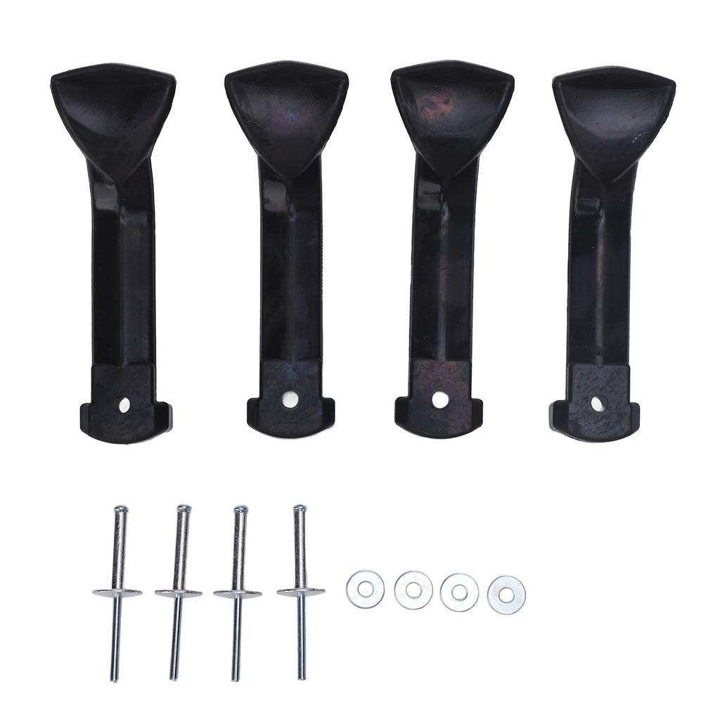 4 Sets Hood Strap Panel Latch Kit 517302448 Impact Proof Hood Strap Panel Locking Latch Replacement for Ski‑Doo REV MXZ