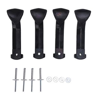 4 Sets Hood Strap Panel Latch Kit 517302448 Impact Proof Hood Strap Panel Locking Latch Replacement for Ski‑Doo REV MXZ