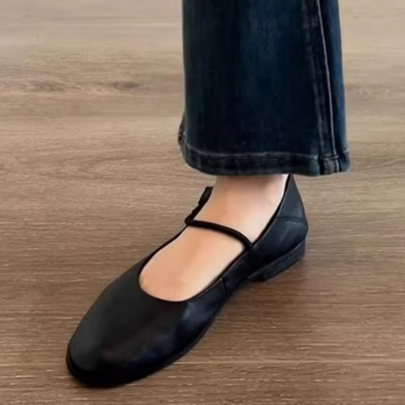 Fashion Mary Jane New Style Breathable Flat Shoes Round Toe All-Match Shallow Mouth Casual Female Sneakers Leisure Versatile Women Shoes