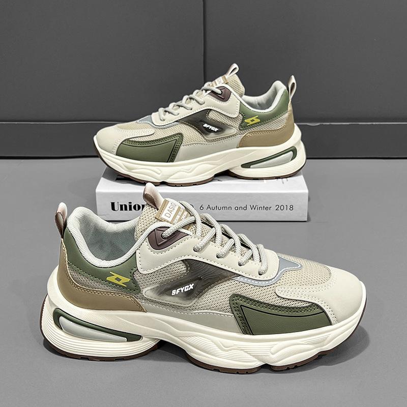 Sneakers new summer breathable thin mesh casual shoes dad shoes F 39