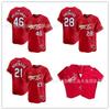 St. Maglia Baseball Louis Cardinals Arenado 28 Goldschmidt 46 Cotone T-shirt da tifoso Uomo Donna Bambini Abbigliamento Sportivo